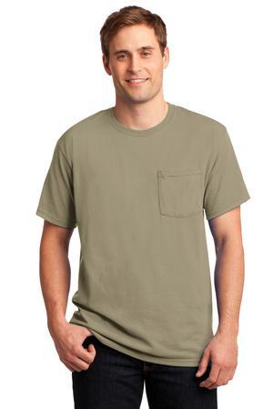 JERZEES® -  Heavyweight Blend™ 50/50 Cotton/Poly Pocket T-Shirt.  29MP