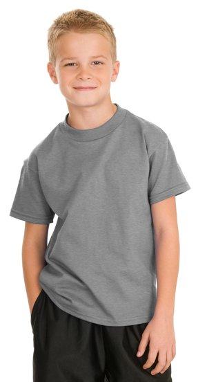Hanes® - Youth Tagless® 100%  Cotton T-Shirt.  5450