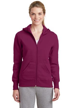 Sport-Tek® Ladies Full-Zip Hooded Fleece Jacket. L265