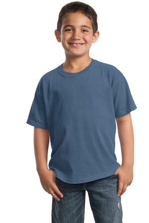 CLOSEOUT Port & Company® - Youth Essential Pigment-Dyed Tee. PC099Y