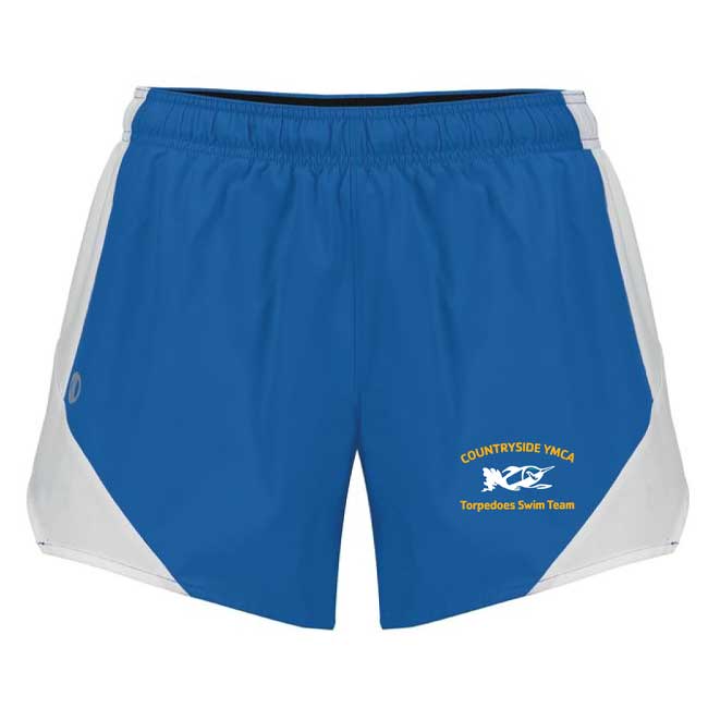 Ladies Torpedo Nation Shorts, Blue